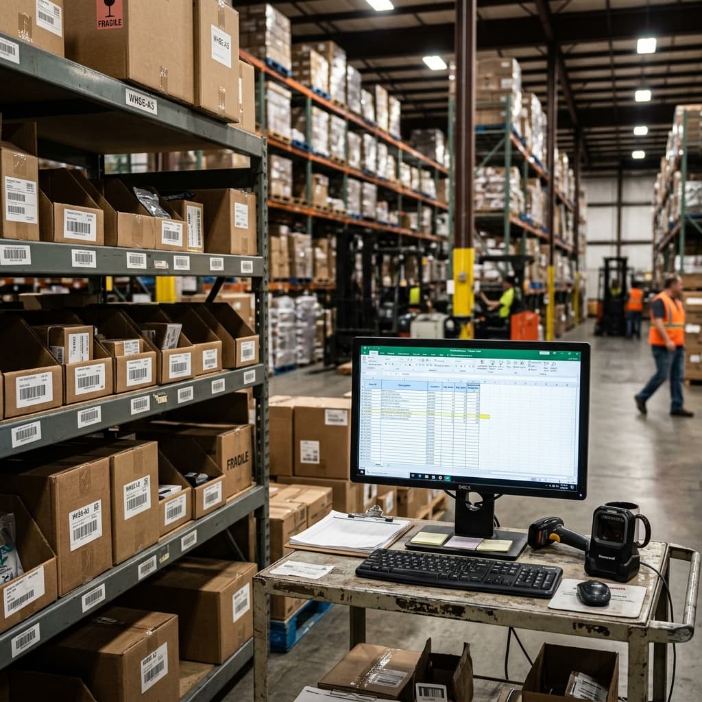 Ghost inventory problem in warehouse